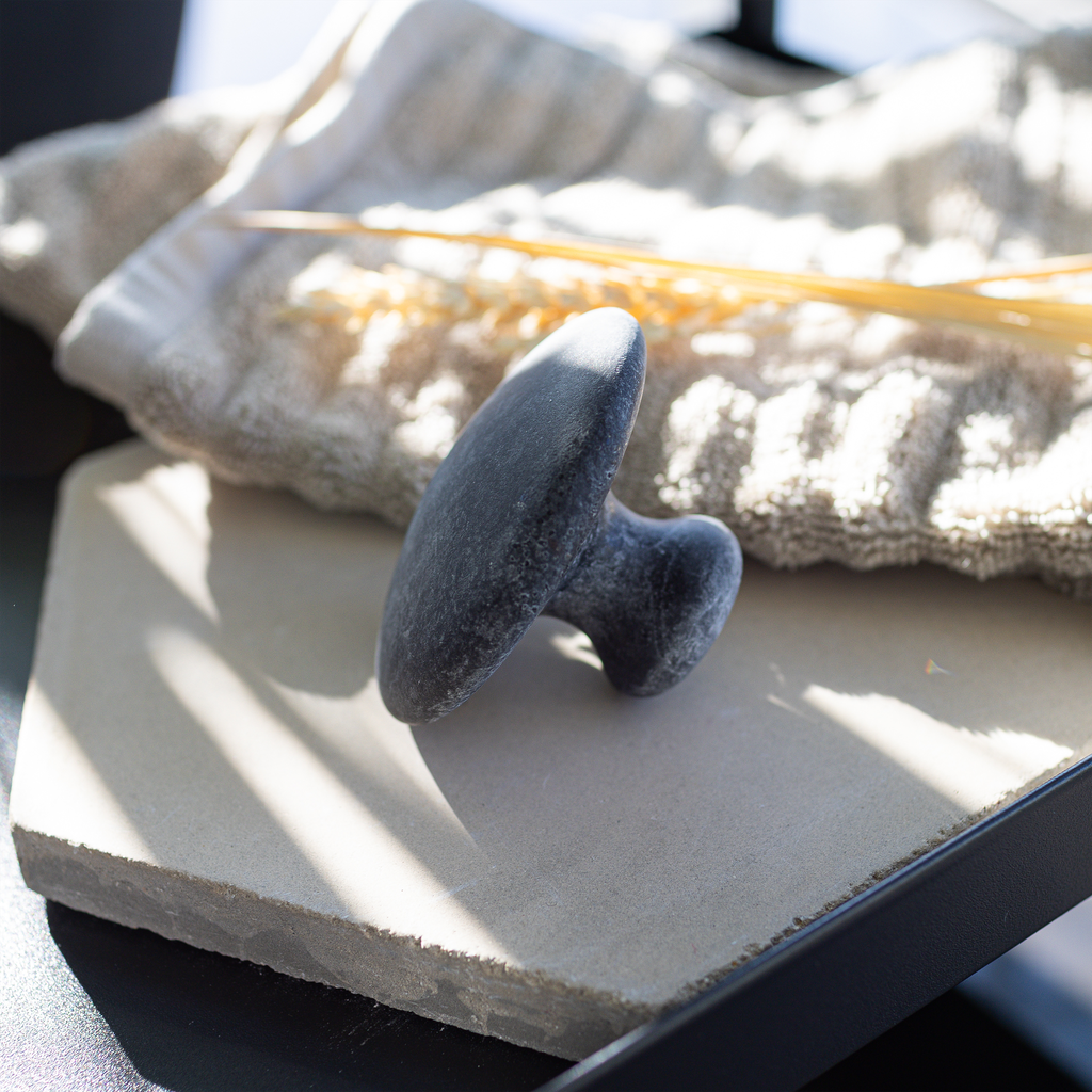 Body Mushroom Basalt 75 mm